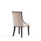 Manhattan Comfort Grand Faux Leather Dining Chair in Tan with Beech Wood Frame - Set of 2 2-DC048-TN - alternate 9